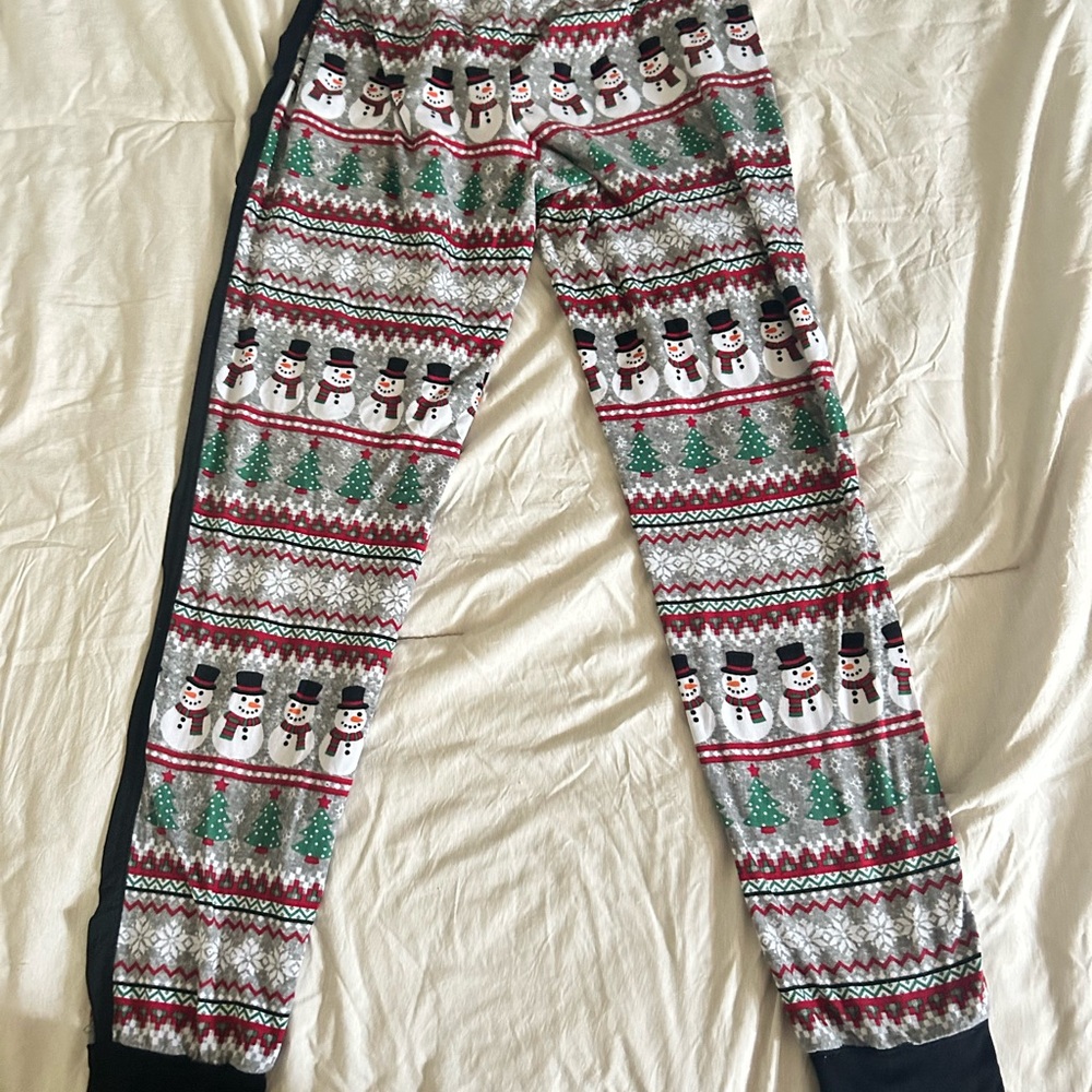 Festive Snowman Pajama Pants